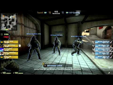 NiP vs TeamX from Dreamhack Summer 2013
