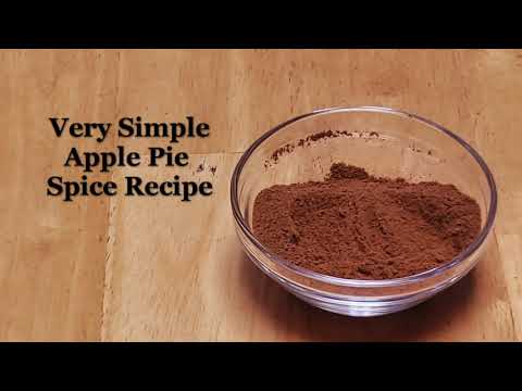 Apple Pie Spice Homemade Recipe - Very Quick And Easy Spice To Make - Tasty Smells