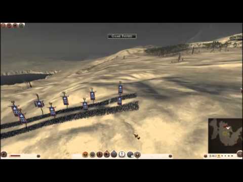 Total War Rome 2 Battle #1 4 Elephants vs. 12 Noble Swordsman