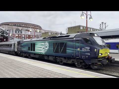 68008 departs London Marylebone to Kidderminster