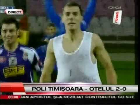 Rezumat Etapa 16 2010-2011 FC Timisoara - Otelul Galati 2-0