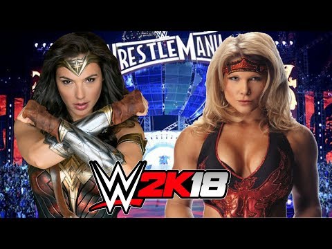 WONDER WOMAN vs BETH PHOENIX | WWE 2K18 Gameplay