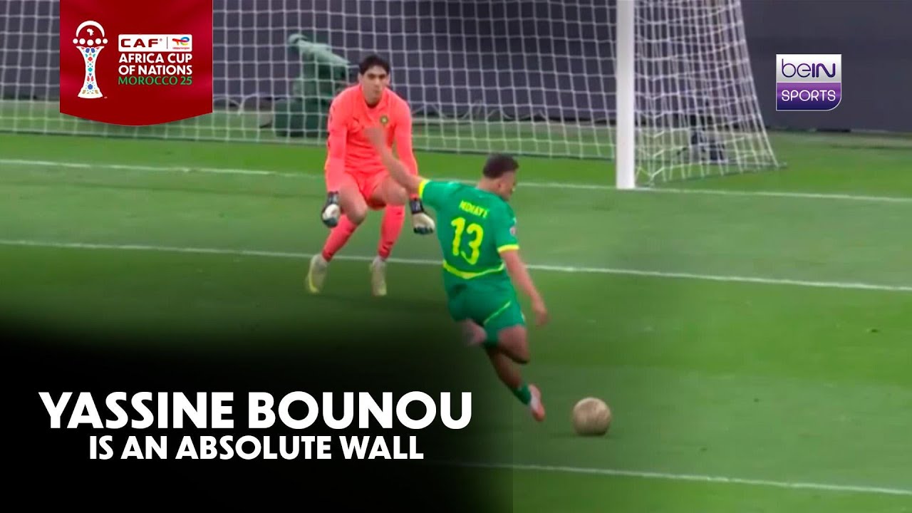 Senegal vs Morocco | Yassine Bounou stands like a wall and denies Iliman Ndiaye | AFOCN 2025