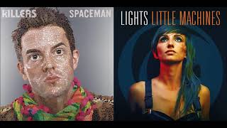 Spaceman Down (Mashup) - The Killers &amp; Lights