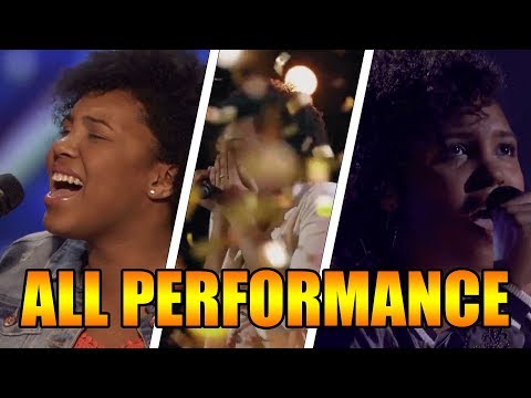 Jayna Brown 14-Year-Old Singer America's Got Talent 2016 ALL Performances｜GTF