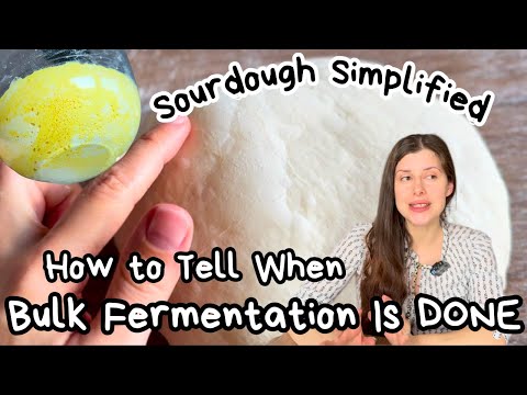 10 Simple Cues to End Bulk Fermentation at the Right Time | Sourdough Tips for Beginners