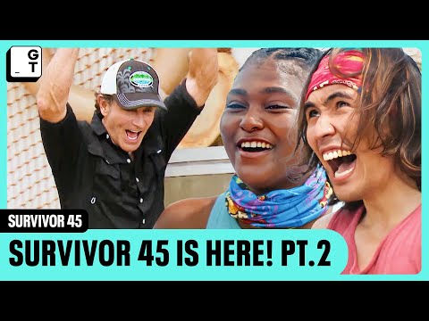 SURVIVOR 45 BEGINS! MEET THE TRIBES and FIRST CHALLENGE! - Part 2 - NEW EP.