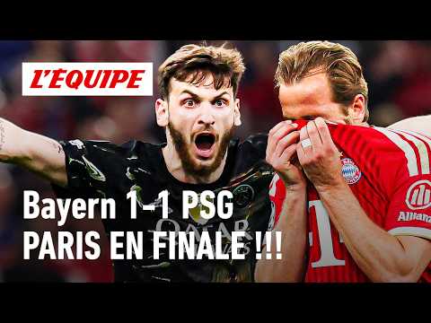 Bayern 1-1 PSG : PARIS SE QUALIFIE EN FINALE POUR LA DEUXIÈME ANNÉE CONSÉCUTIVE !