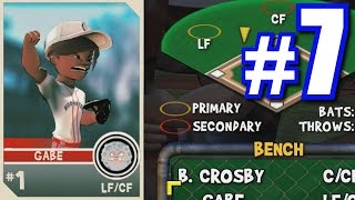 GABE&#39;S FIRST HOME RUN! | SUPER MEGA BASEBALL #7