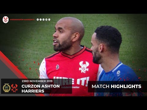 Match Highlights: Curzon Ashton 3-0 Harriers 23/11/19