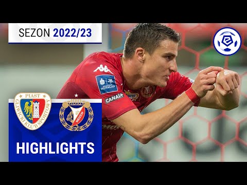 Piast Gliwice - Widzew Łódź 1:2 | SKRÓT | Ekstraklasa 2022/23 | 12. Kolejka