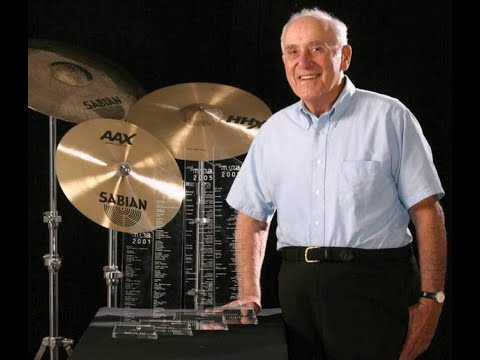 Interview with the late Robert Zildjian Founder of Sabian Cymbals #sabiancymbals_official #sabian