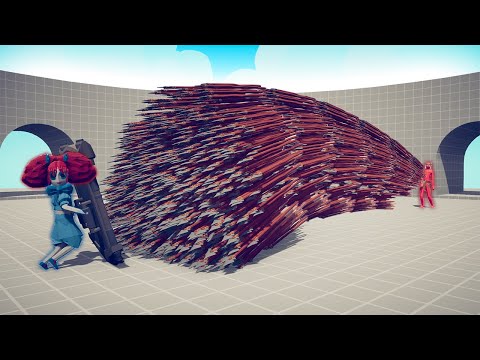 POPPY PLAYTIME DOLL MIRROR SHIELD vs EVERY GOD - TABS | Totally Accurate Battle Simulator