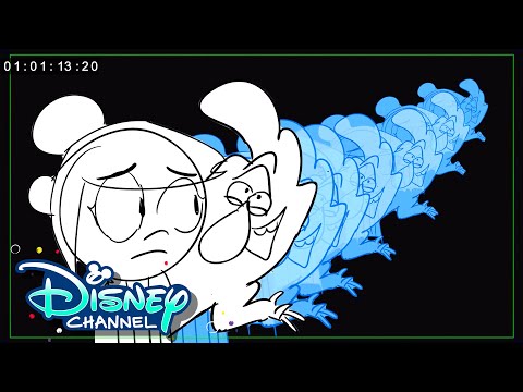 Thumbnail of the video: Animatic Song Mega Mix🎵 | NYCC Sneak Peek | The Ghost and Molly McGee | Disney Channel Animation