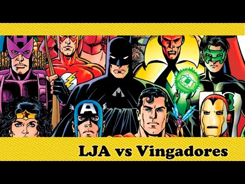 KitineteHQ 556 - LJA vs. Vingadores (ou uma homenagem ao George Pérez)