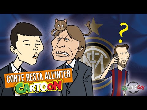 AUTOGOL CARTOON - Conte e il caso Messi