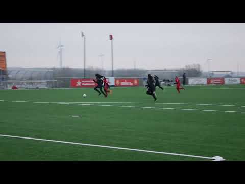 SUPER RWDM-U13B(vs)LEEUW BRUCOM DAMES.J.B.4-1 GOAL BY SAMIA