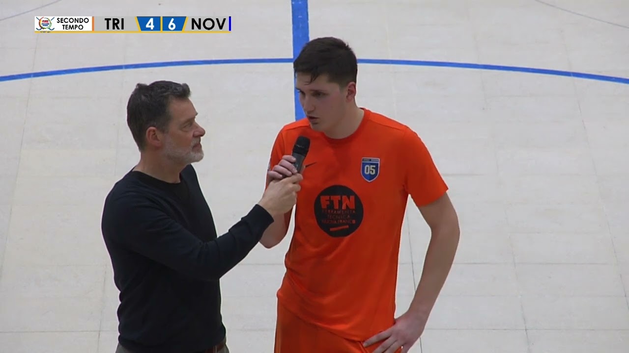 Intervista a Jacopo Ceretta (T) - Trissino 05 vs Novara (10^ – Serie A2)