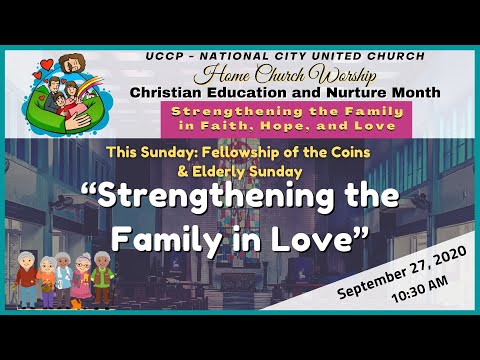 NCUC Home Church Worship | September 27, 2020