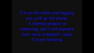 Rise Against: Amber Changing (Lyrics)