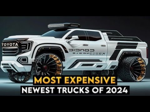 The Most Expensive Pickup Trucks of 2024. 🤯