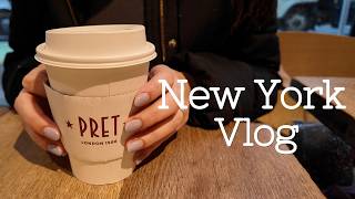 【NYC Vlog】ニューヨーク生活｜気ままな平日と爆食休日｜駐在妻