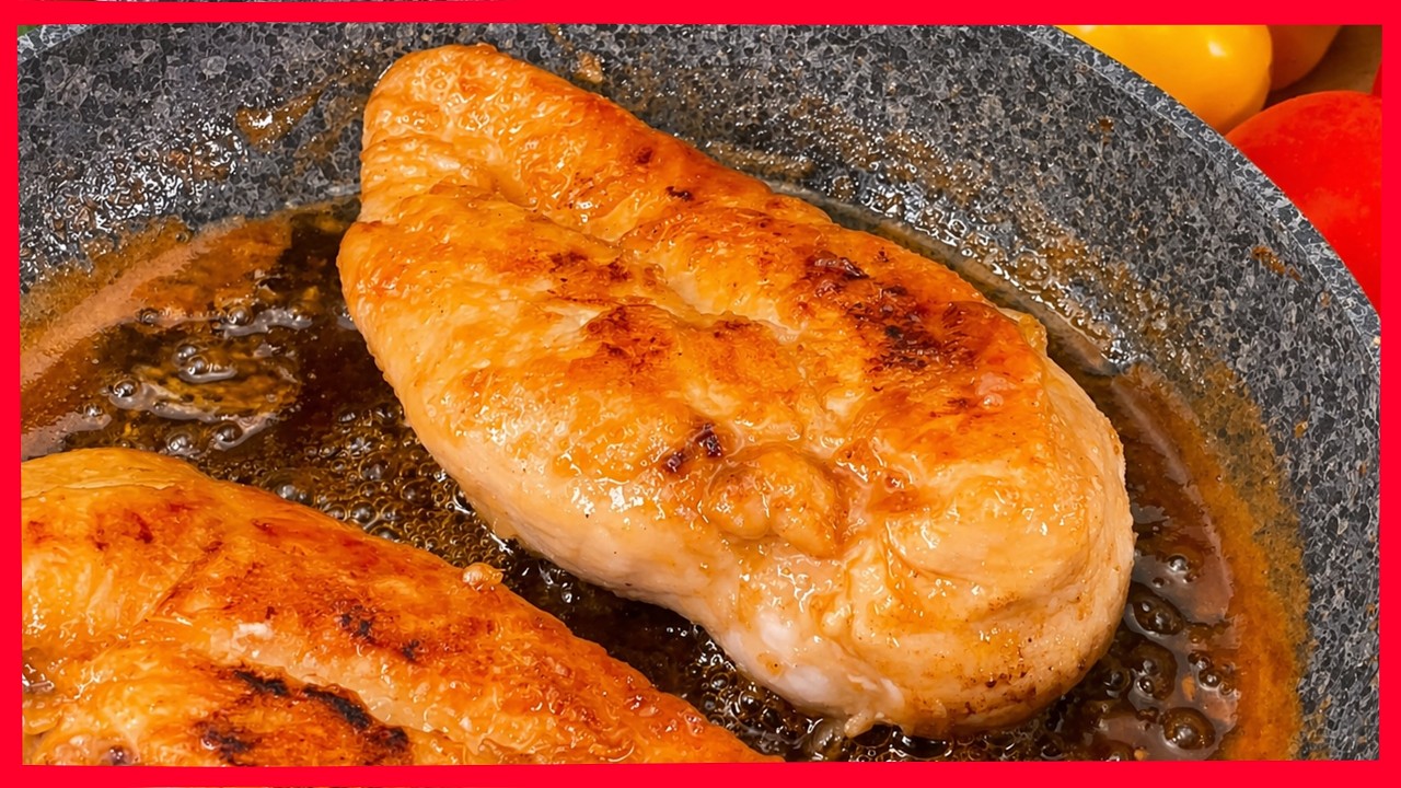 Si tienes pechugas de pollo en casa ¡Es una receta facil y rapida para cenar!
