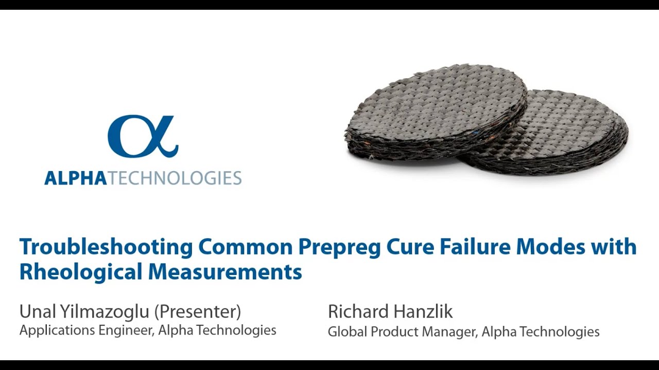 Troubleshooting Prepreg Failures with Alpha Technologies' Encapsulated Sample Rheometer (ESR)
