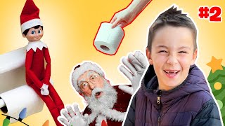 PAPÁ NOEL 🎅 viene AL HOTEL NAVIDEÑO  y el Elfo 🧝 Travieso la lía.