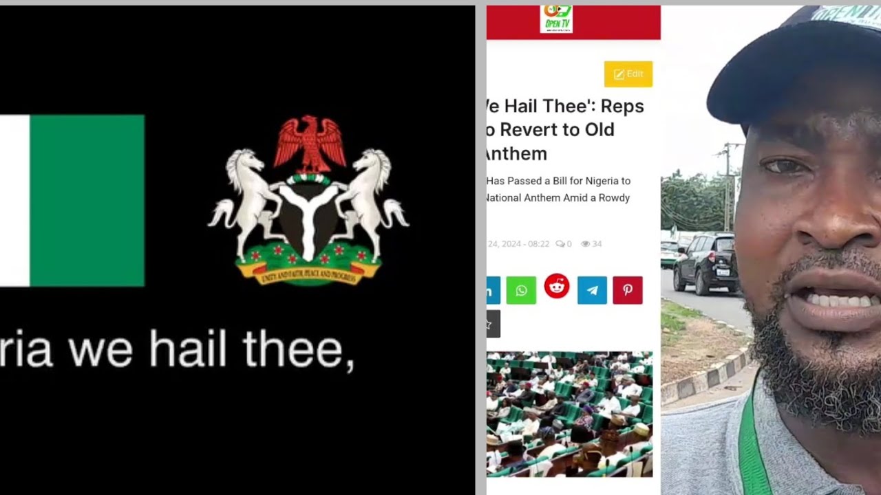 Nigeria We Hail Thee:Can You Recite The Old National Anthem? Do You Prefer the Old National Anthem to the Current One?