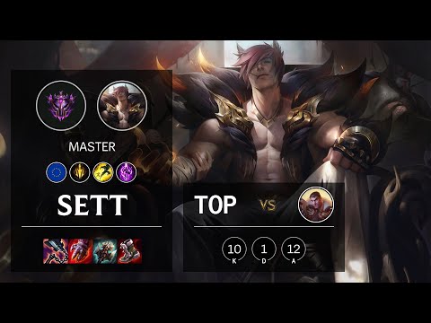 Sett Top vs Jayce - EUW Master Patch 11.24