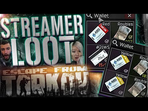 Streamer Loot RED KEYCARD - Escape From Tarkov Highlights - EFT WTF MOMENTS  #132