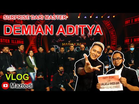 VLOG: NONTON LIVE MAHAKARYA PENTAGRAM MAGIC REUNION LANGSUNG DI STUDIO MNCTV