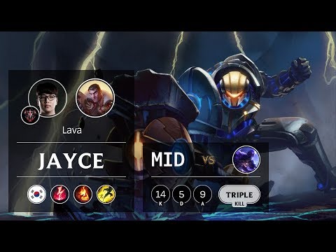 Jayce Mid vs Ryze - KR Grandmaster Patch 9.22