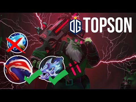 Topson MID [Sniper] 22 MINS GG? - FAST PUSH BUILD (Full Game)