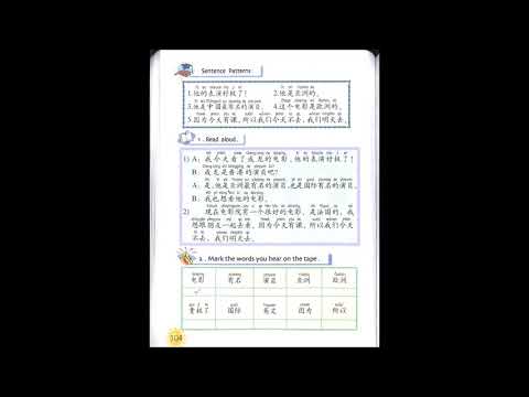 Lesson 20 Kuaile Hanyu Book 2 快乐汉语第二册第二十课
