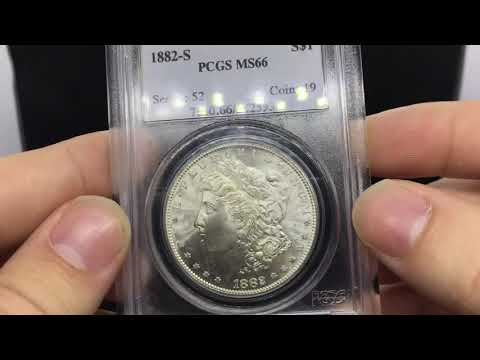 GEM STATE MS66 1882 S Morgan Silver Dollar! (Mirror Monday)