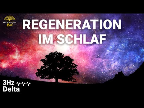 Heilende Schlafmusik 3Hz Delta Wellen für tiefe Erholung | Tiefschlaf Frequenzen