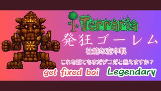 [テラリア]発狂ゴーレム戦 get fixed boi Legendary[Terraria]（未編集版）