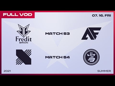 BRO vs. AF / DRX vs. LSB  [Full VOD]ㅣ2021 LCK Summer Split