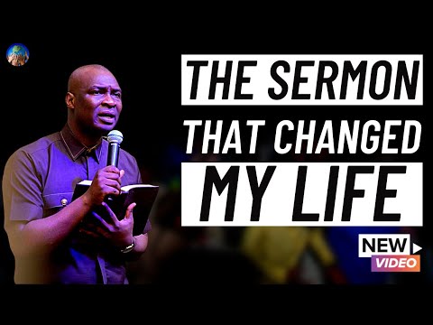 THE SERMON THAT CHANGED MY LIFE FOREVER | APOSTLE JOSHUA SELMAN