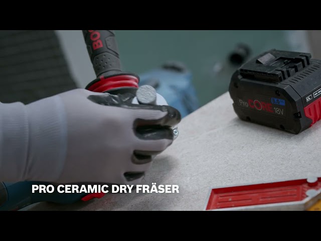 Video Teaser für PRO CERAMIC DRY CORE CUTTER, PRO CERAMIC DRY MILLING CUTTER de