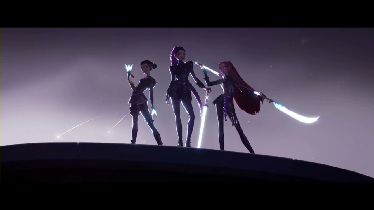 [KPop Demon Hunters Wallpaper - 4K Ultrawide] - Rumi + Mira + Zoey (WE)