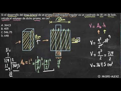 problema volumen prisma cuadrangular 101