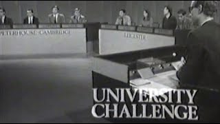 University Challenge 1962 - Series 1, Show 5