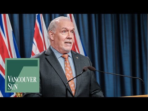 COVID 19 Premier John Horgan updates B.C. on May 27 Vancouver Sun