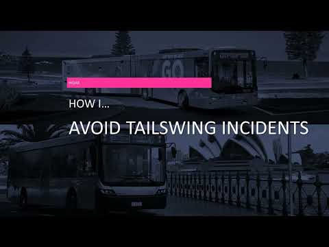 How I avoid tail swing incidents