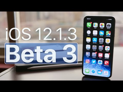iOS 12.1.3 Beta 3 - What's New? Video