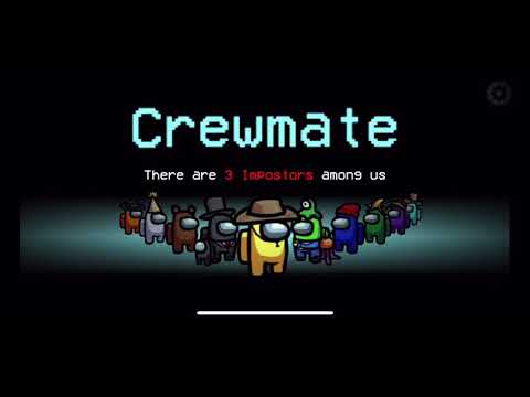 Playing Among Us with 100X SPEED (crewmate)