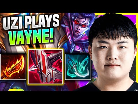 UZI BRINGS BACK HIS ICONIC VAYNE WITH NEW ITEMS! - UZI Plays Vayne ADC vs Kai'Sa! | Preseason 11
